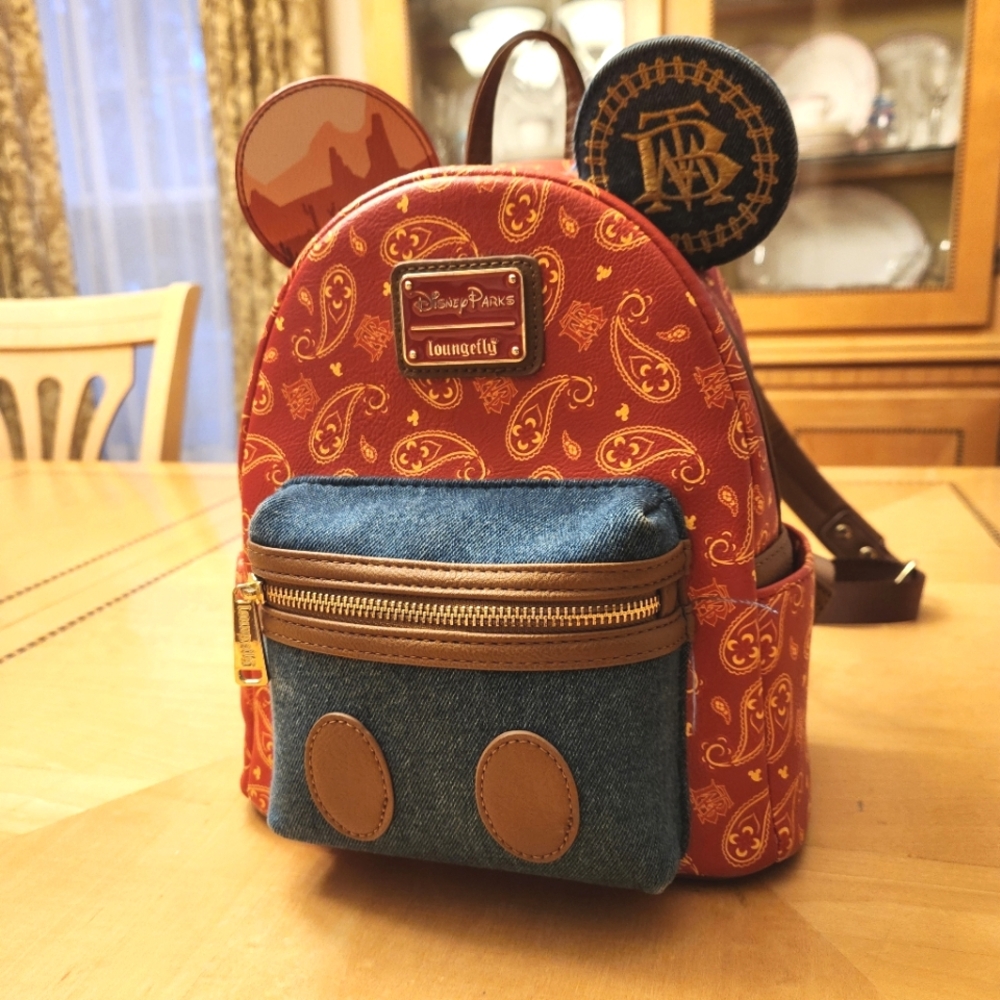 Loungefly Disney Main Attraction Big Thunder Mountain Mini Backback